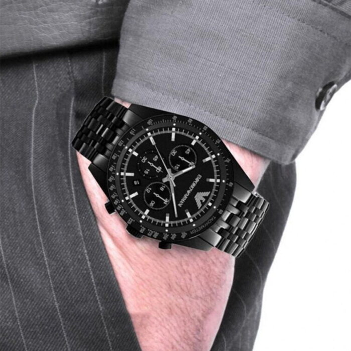 MONTRE Emporio Armani Black IP Tazio AR1979 – Image 3