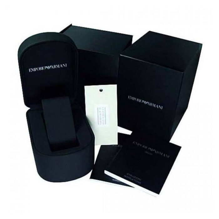 MONTRE Emporio Armani Black IP Tazio AR1979 – Image 6
