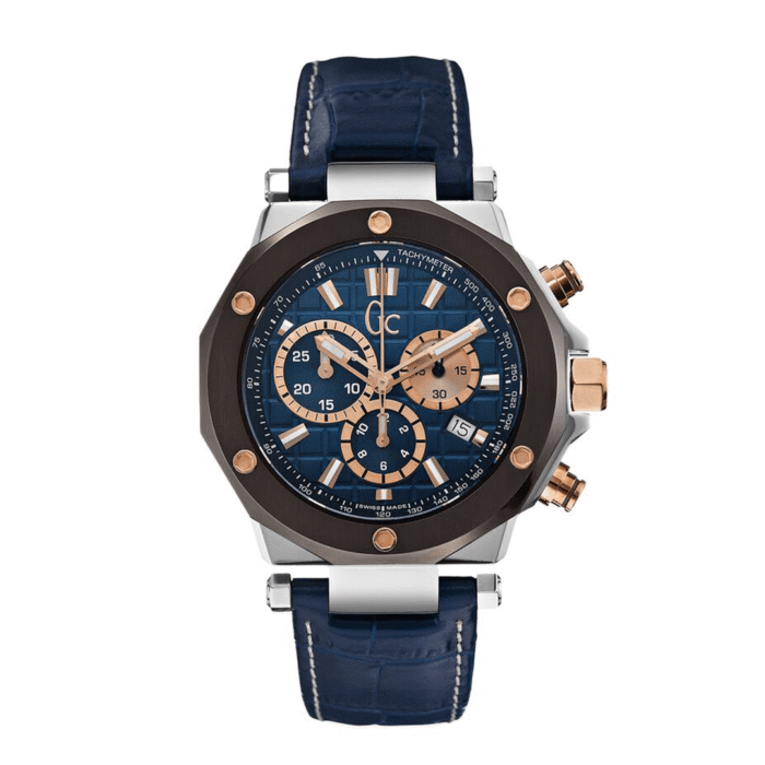 Montre Gc X72025G7S - Montre Chronographe Bleue Homme – Image 1